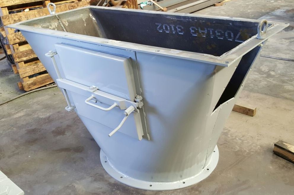 Tolva para proyectos industriales