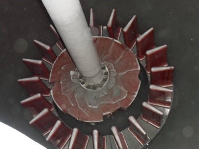 Agitadores y celda de flotación