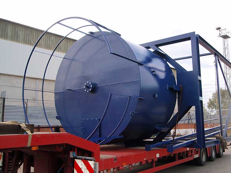 Depósito de fango fabricado por PNYC