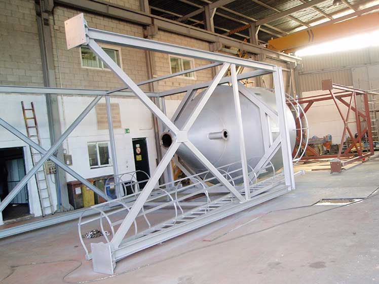 Depósito diseñado y fabricado por PNYC